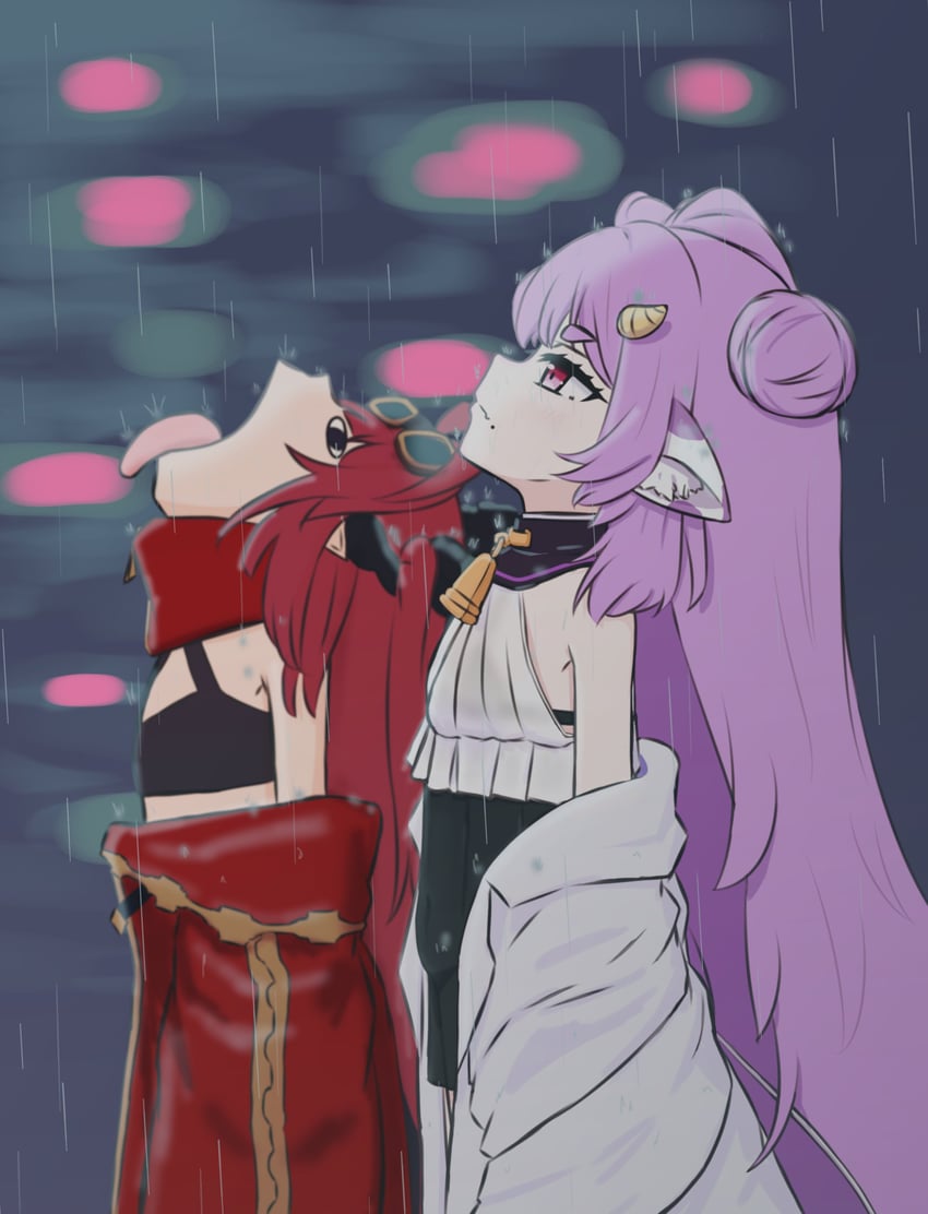 muu muyu and saya sairroxs (phase connect) drawn by kan_(kannanii)