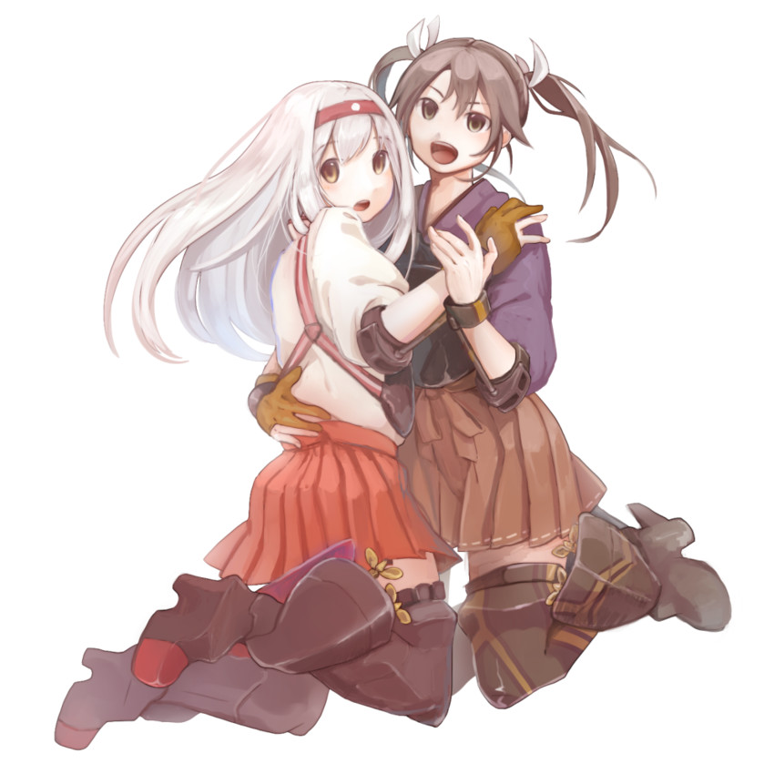 zuikaku, shoukaku, and zuikaku kai (kantai collection) drawn by akiho_hayuu