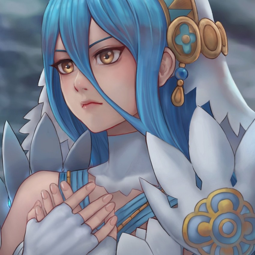 azura (fire emblem and 1 more) drawn by kaejunni
