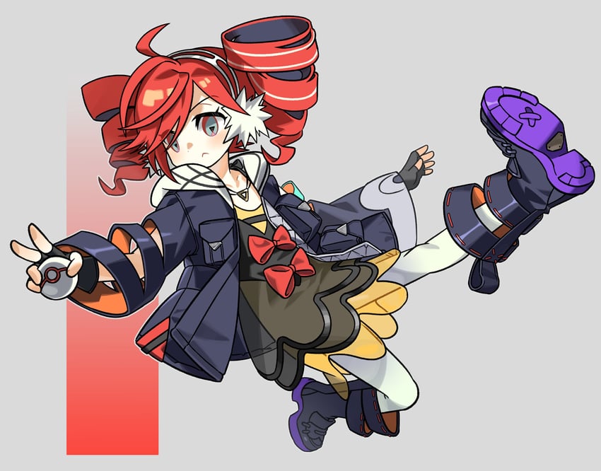 kasane teto and rival teto (pokemon and 3 more) drawn by hu_juut