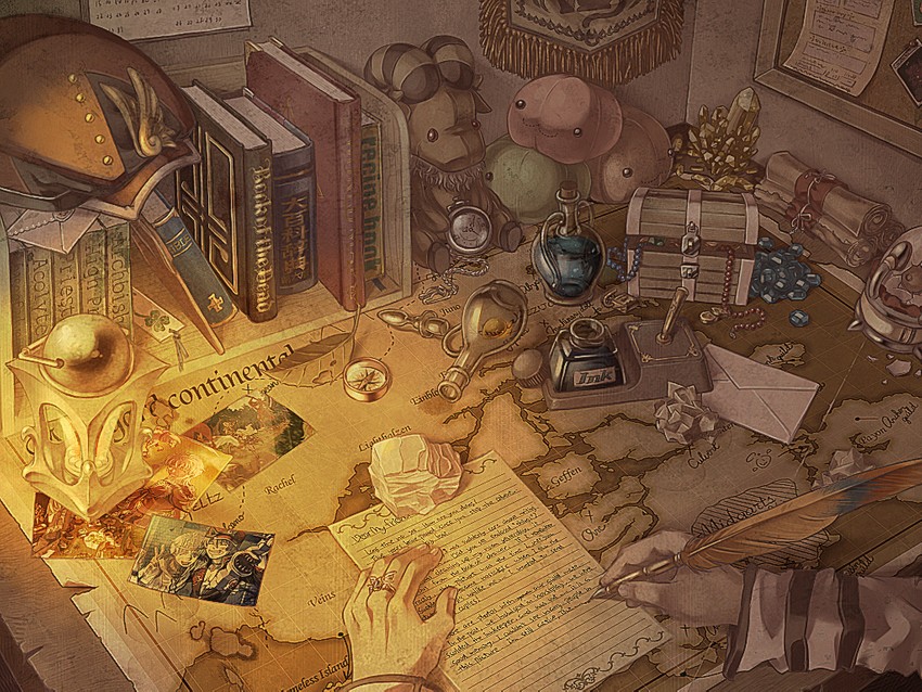 arch bishop, poring, poporing, drops, and baphomet jr (ragnarok online) drawn by susukinohukurou