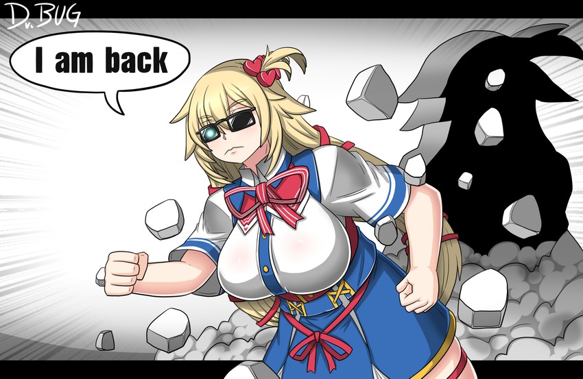akai haato and t-800 (hololive and 2 more) drawn by dr._bug
