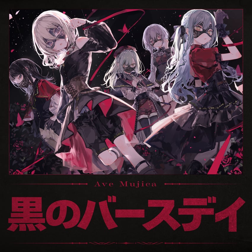 togawa sakiko, wakaba mutsumi, yahata umiri, misumi uika, mortis, and 5 more (bang dream! and 1 more) drawn by null1040