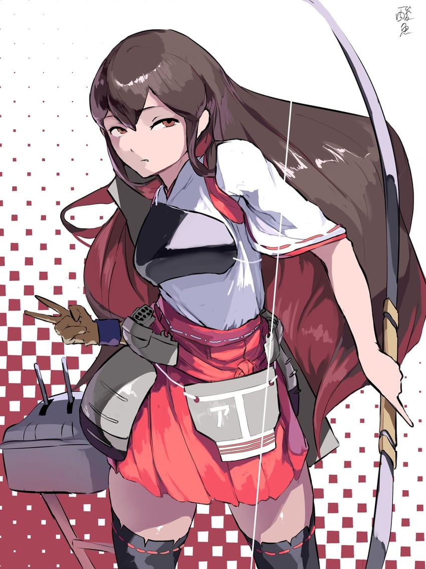 akagi and akagi kai ni (kantai collection) drawn by sannsogyoraikai