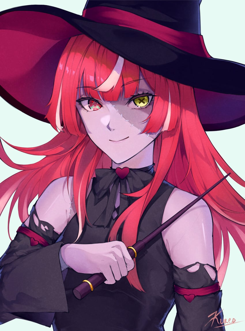 kureiji ollie (hololive and 1 more) drawn by kureo