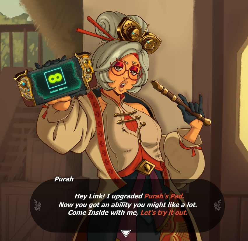 purah (the legend of zelda and 1 more) drawn by peppr_n'_salt