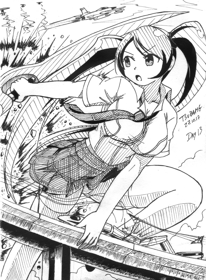 tsubame (senran kagura) drawn by hank88
