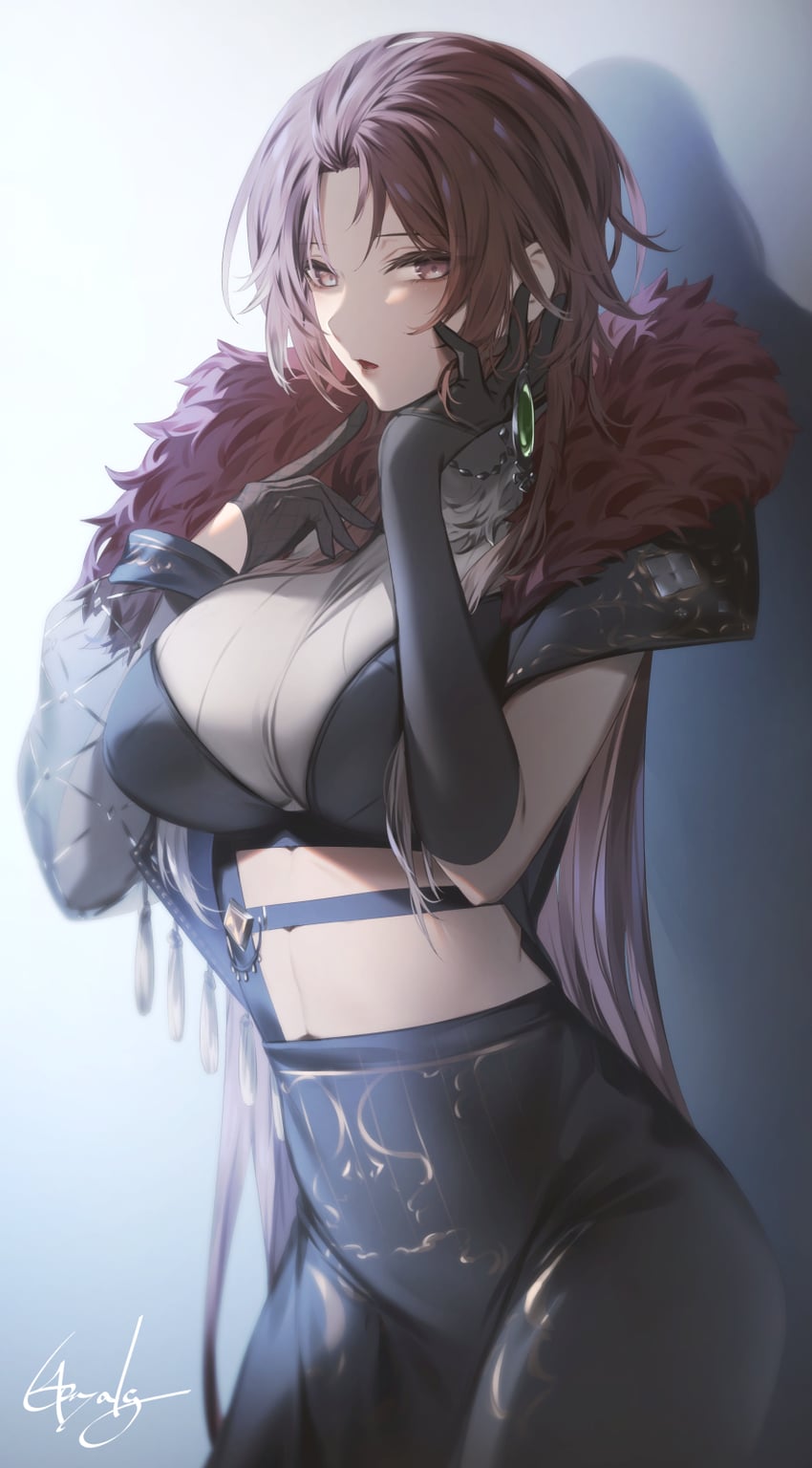 aketa mikoto (idolmaster and 1 more) drawn by genyaky