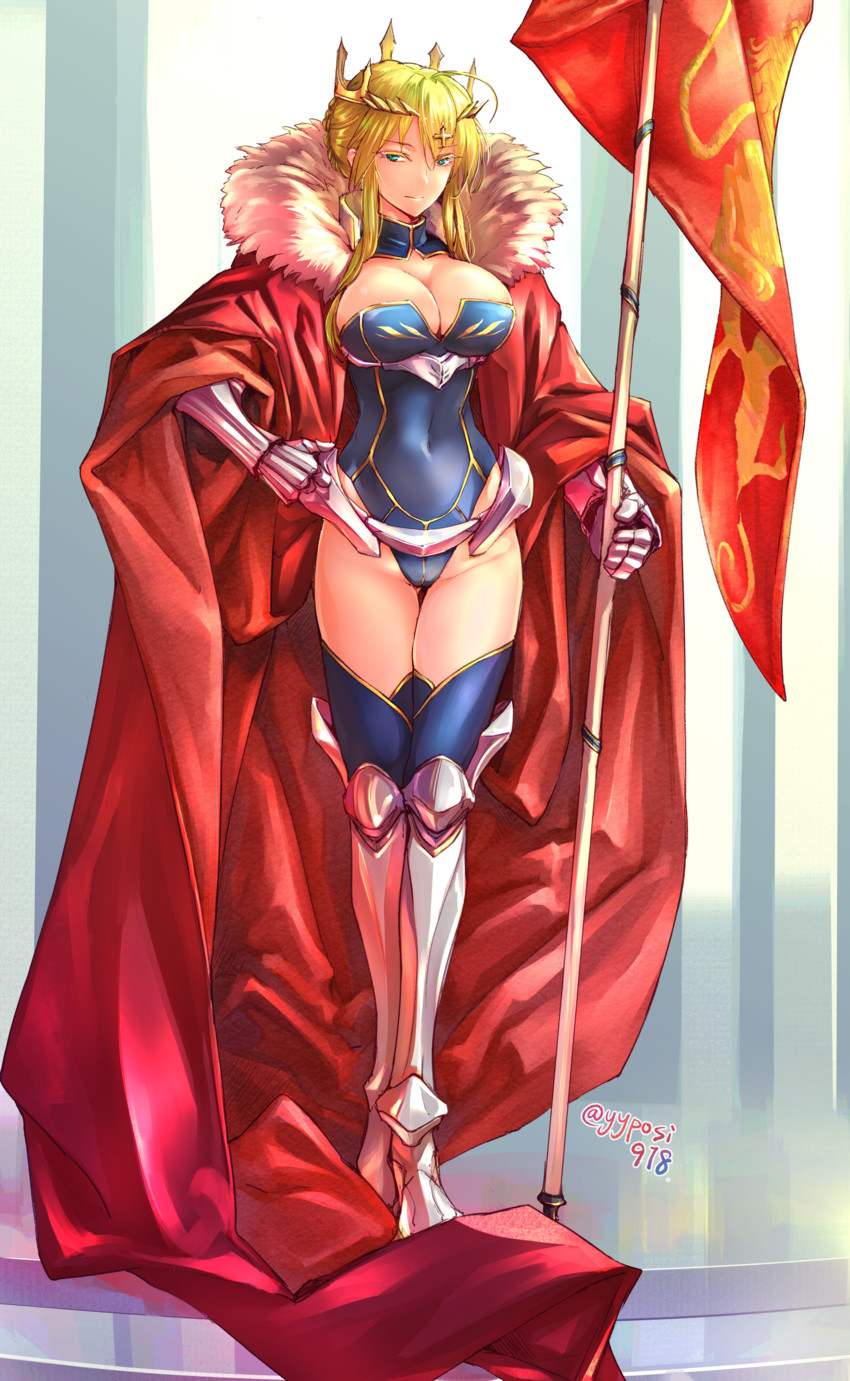 artoria pendragon (fate and 1 more) drawn by yanami_(yanayana_company)