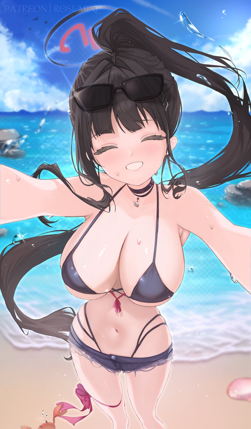 rio (blue archive) drawn by rosumini