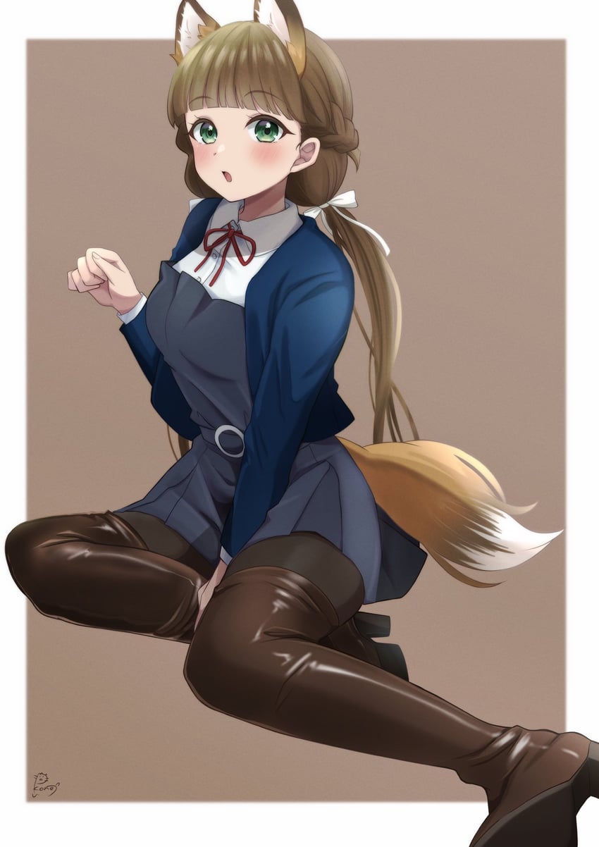 sakurakoji kinako (love live! and 1 more) drawn by pukonuu