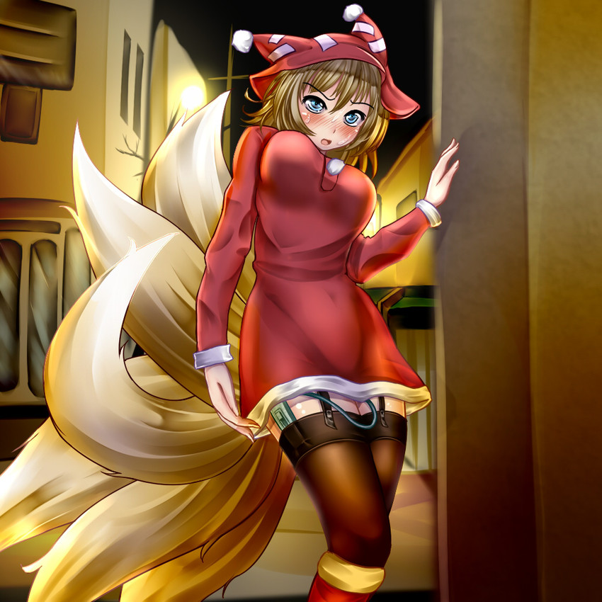 yakumo ran (touhou) drawn by monikano