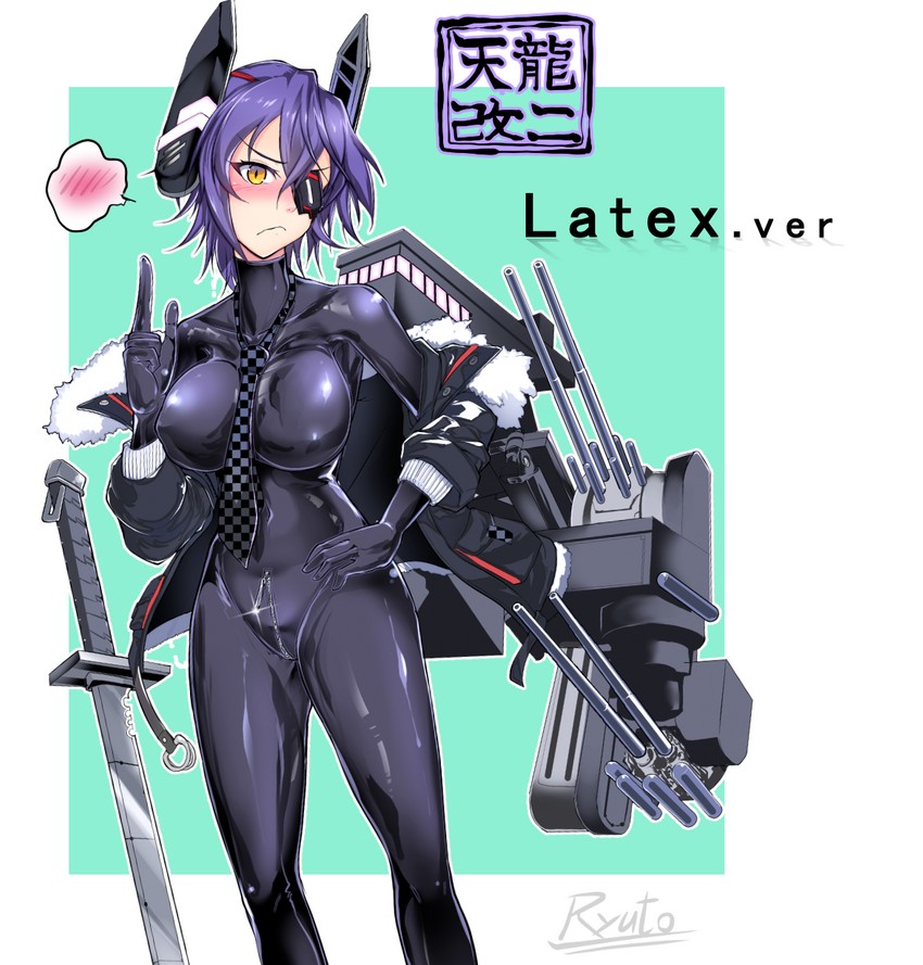 tenryuu and tenryuu kai ni (kantai collection) drawn by ryuu_tou