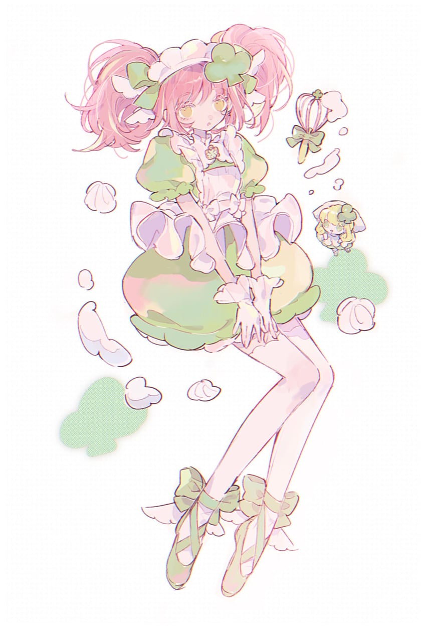 hinamori amu and suu (shugo chara!) drawn by ronoh_(jill)