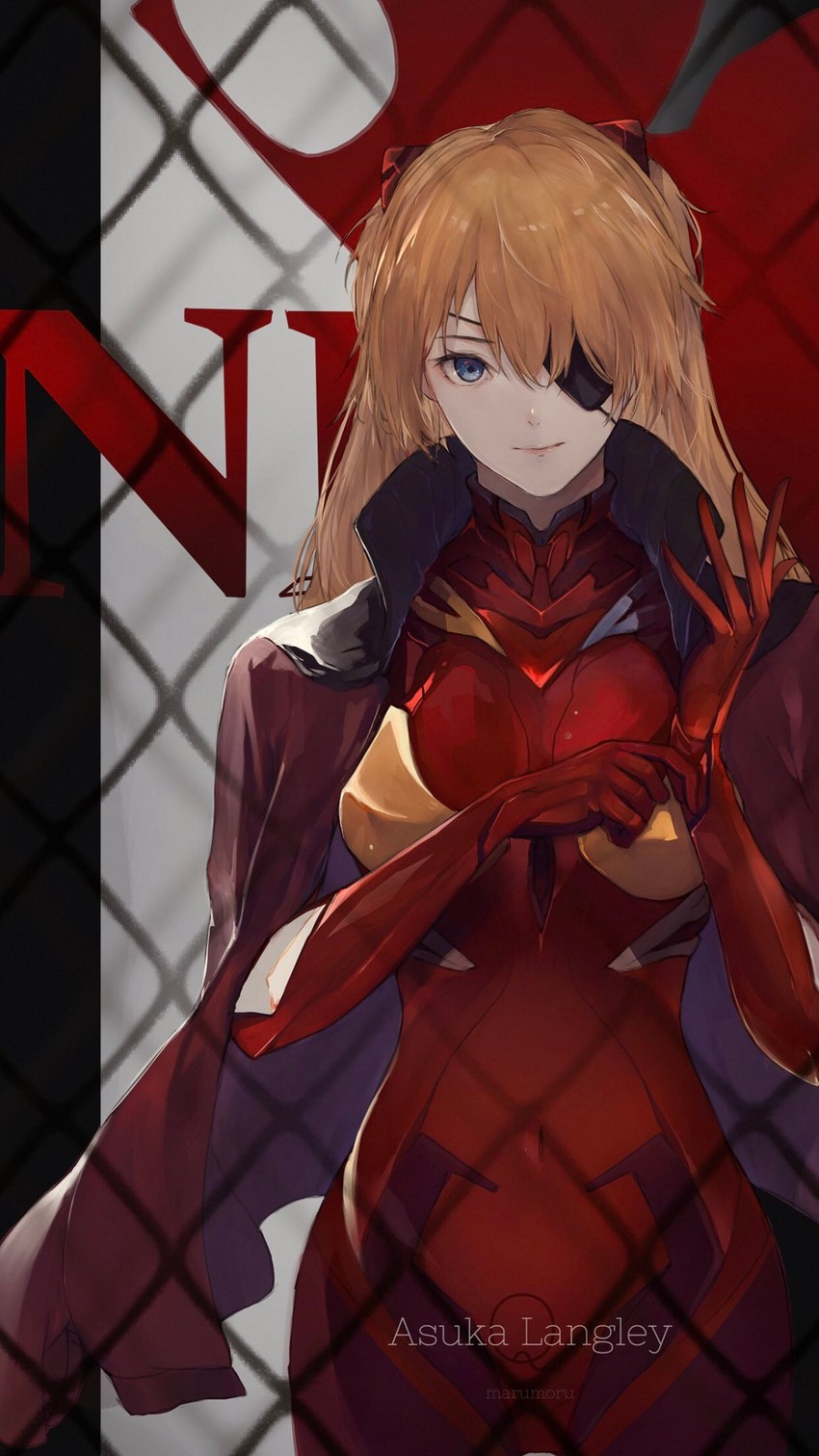 souryuu asuka langley (neon genesis evangelion and 2 more) drawn by marumoru