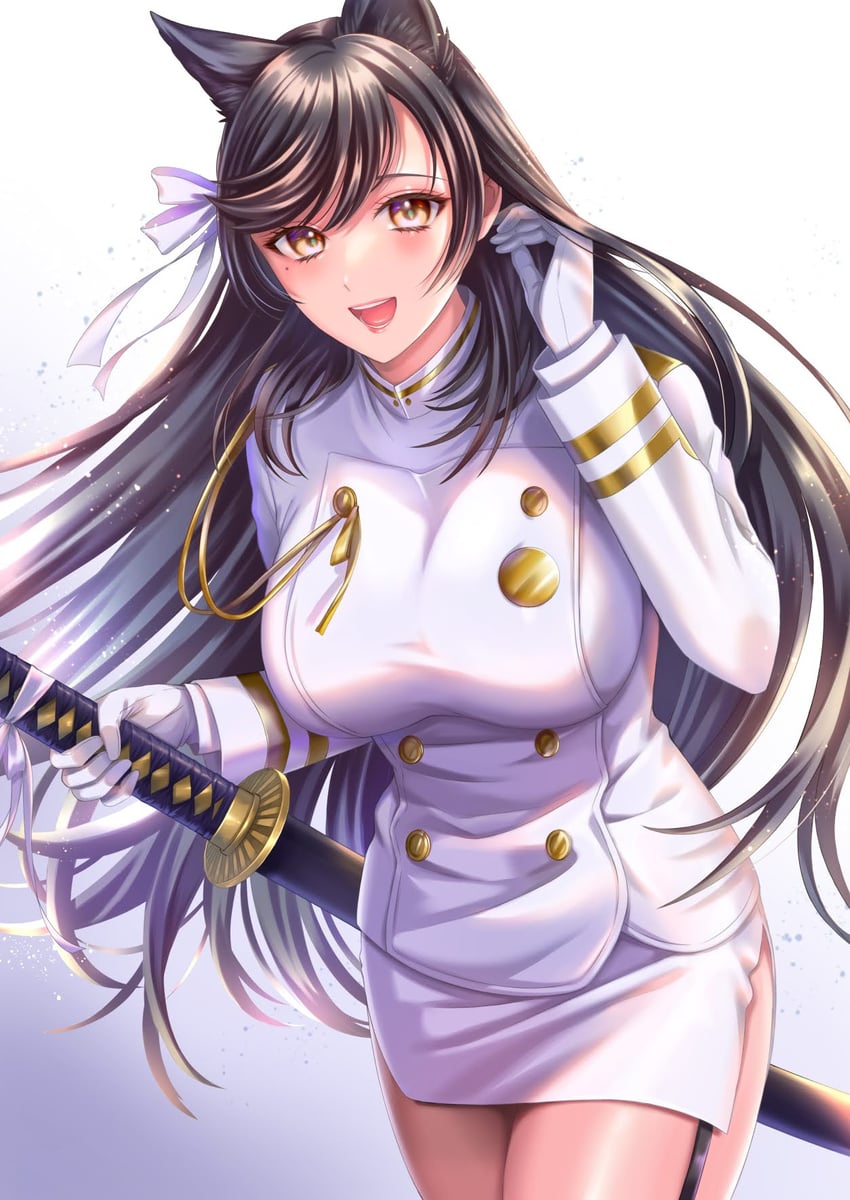 atago (azur lane) drawn by kemurikemu