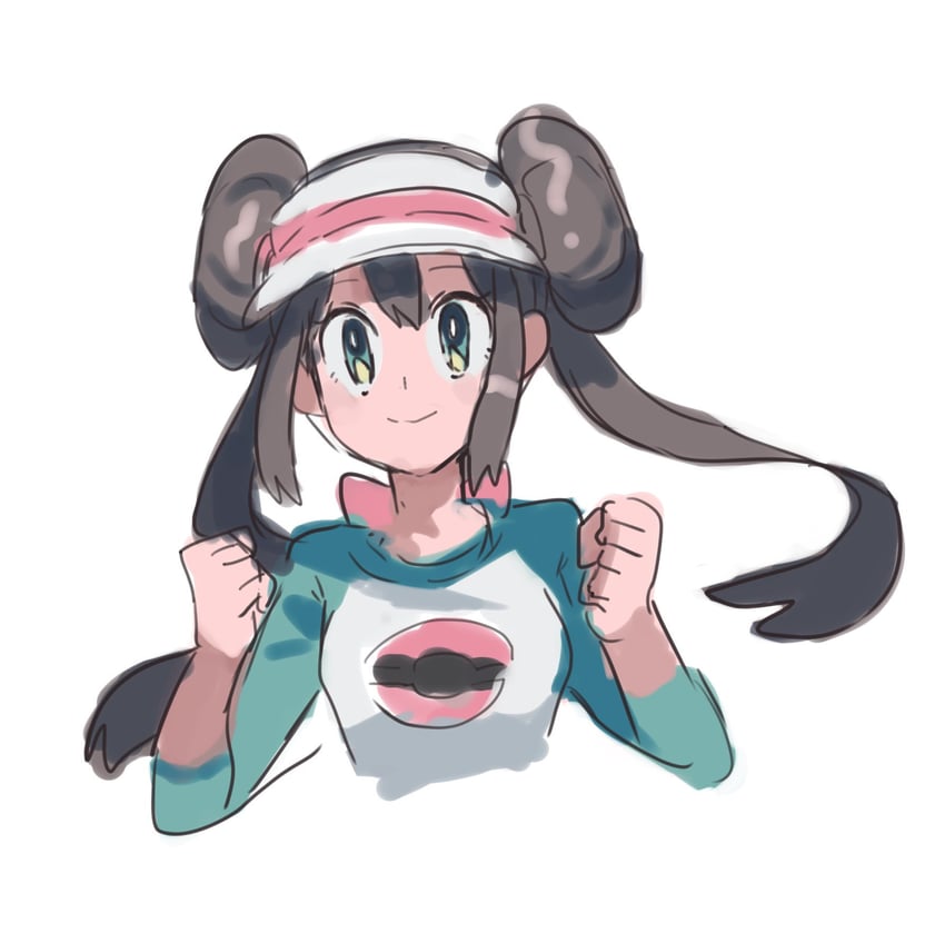 rosa (pokemon and 1 more) drawn by shichibee_(stm_mimi)