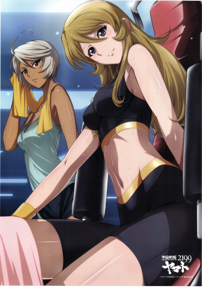 mori yuki and yamamoto akira (uchuu senkan yamato and 1 more)