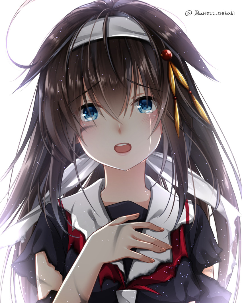 shigure and shigure kai ni (kantai collection) drawn by baretto_(firearms_1)