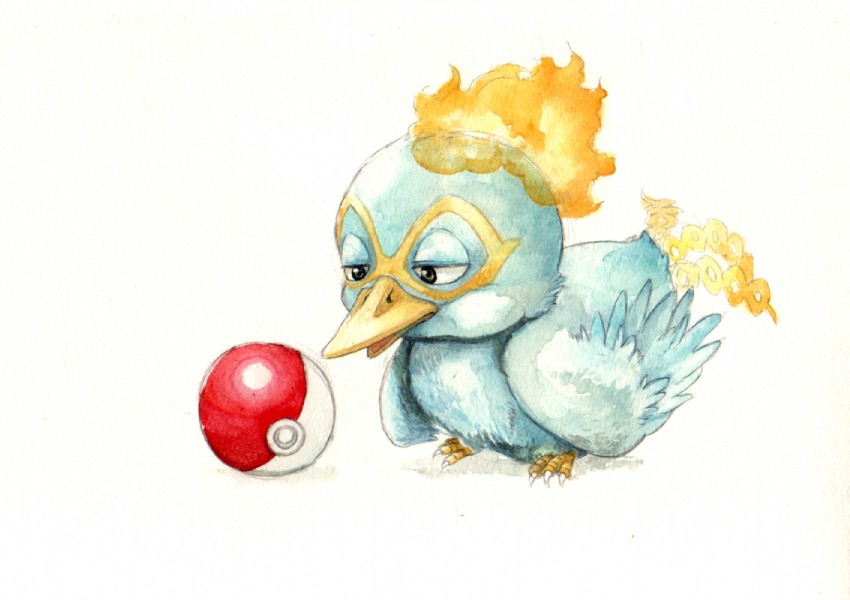 marco (pokemon and 1 more) drawn by chikama_(minka)