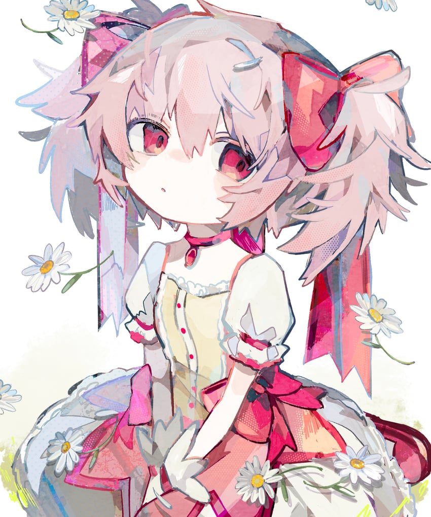 kaname madoka (mahou shoujo madoka magica) drawn by soresaki