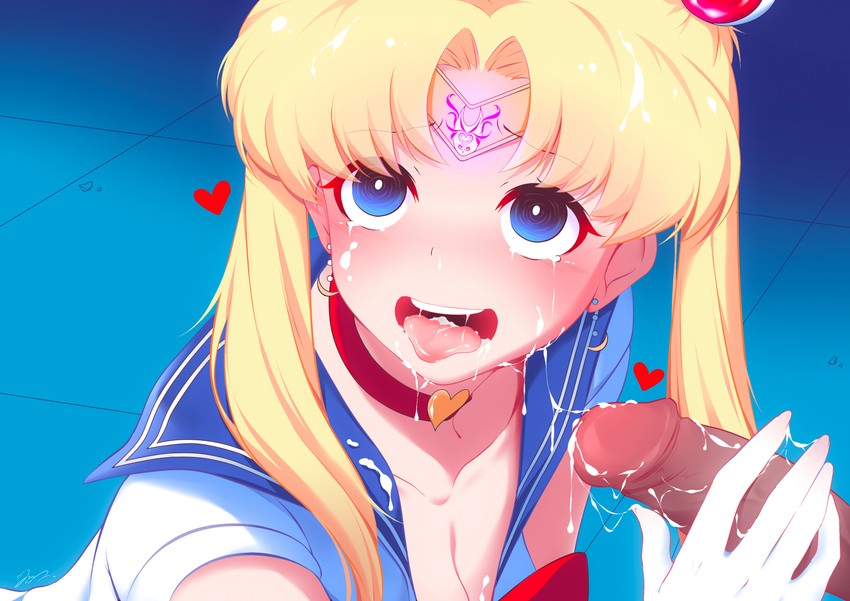 tsukino usagi and sailor moon (bishoujo senshi sailor moon and 1 more) drawn by yanyanzi