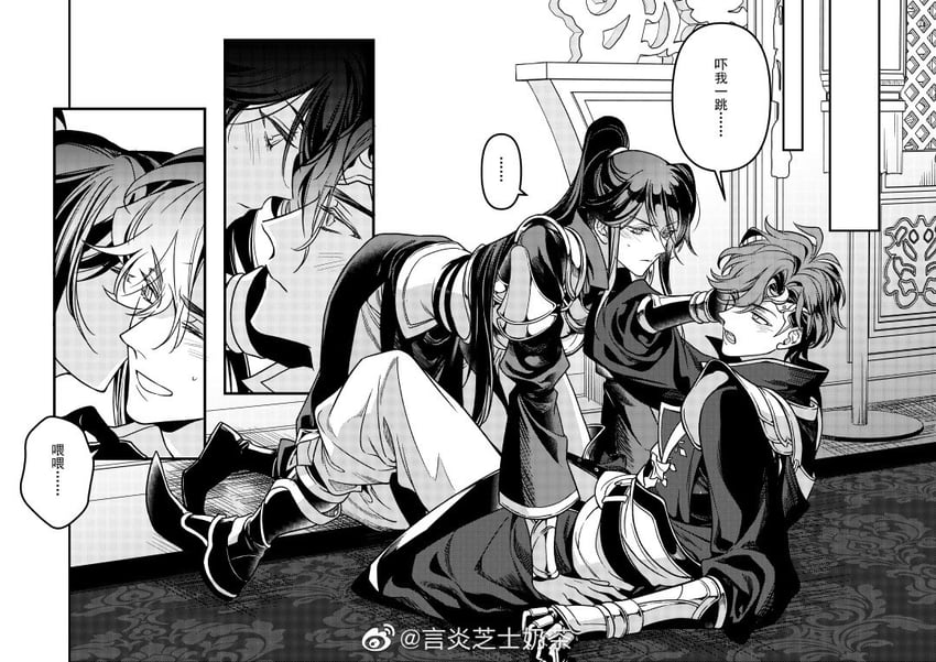 ji tengyu and goujian (my vow to my liege) drawn by yan_yan_zhishi_naicha