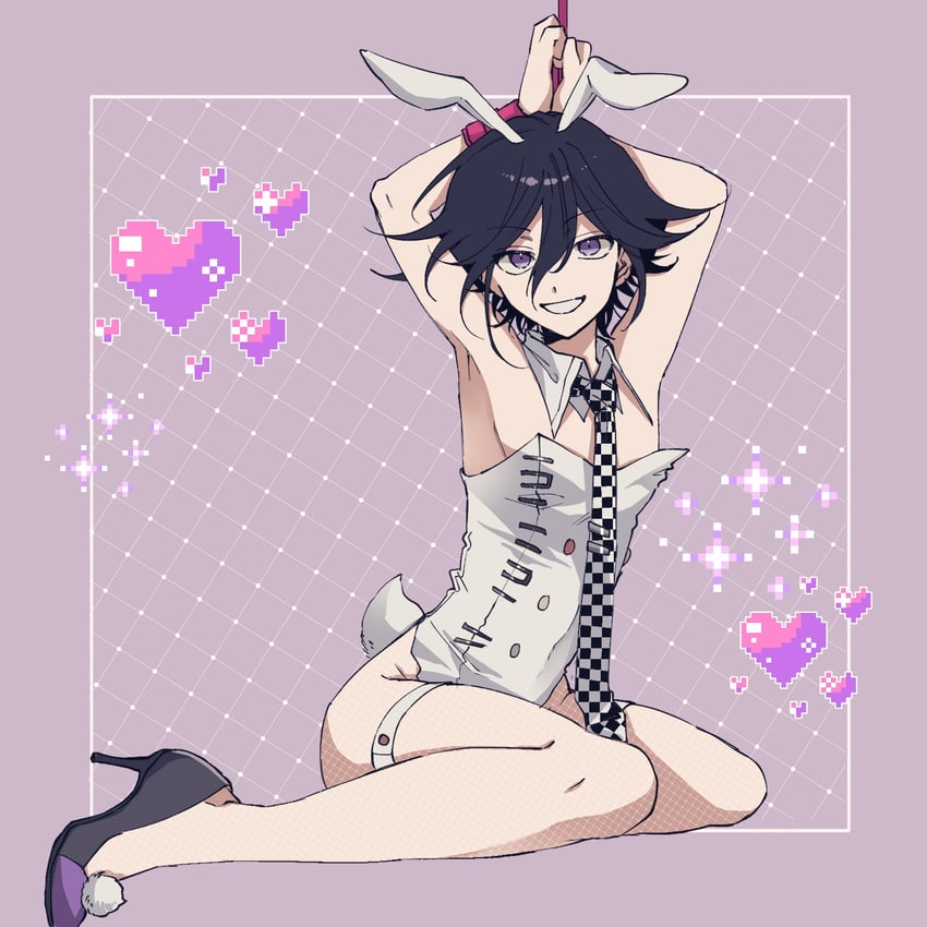 oma kokichi (danganronpa and 1 more) drawn by moti_gome0023