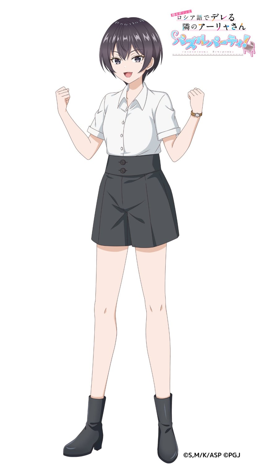 sarashina chisaki (tokidoki bosotto roshia-go de dereru tonari no alya-san and 1 more) drawn by murota_yuuhei