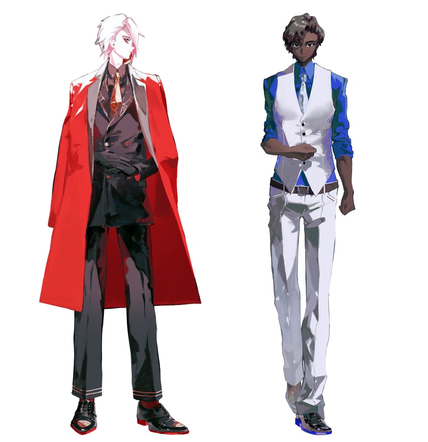 karna and arjuna (fate and 1 more) drawn by kikiccree