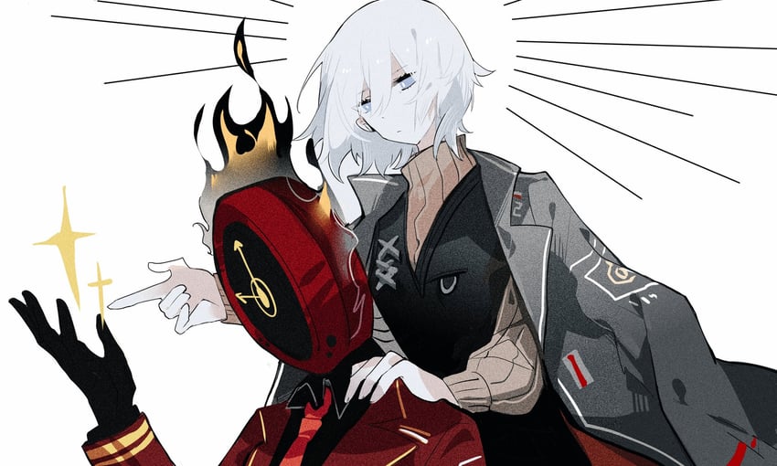 faust and dante (project moon and 1 more) drawn by aislan
