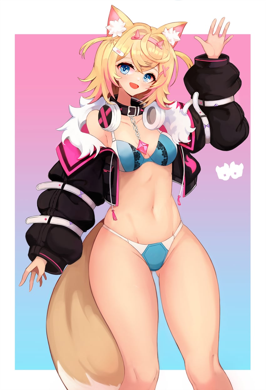 mococo abyssgard (hololive and 1 more) drawn by notte