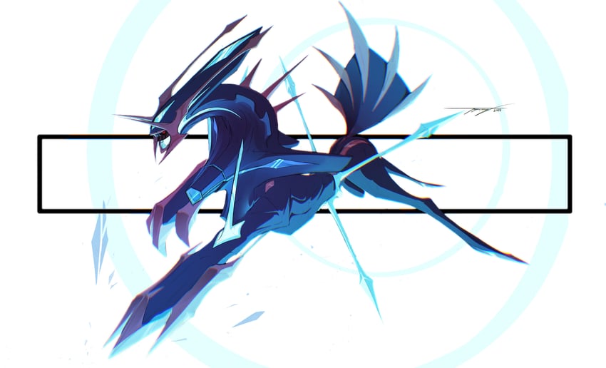 dialga (pokemon) drawn by tapwing
