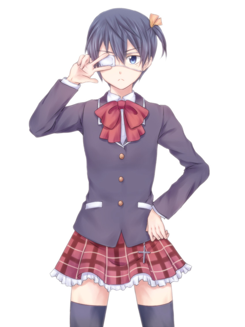takanashi rikka and nanase haruka (chuunibyou demo koi ga shitai! and 2 more) drawn by sakurachiharu