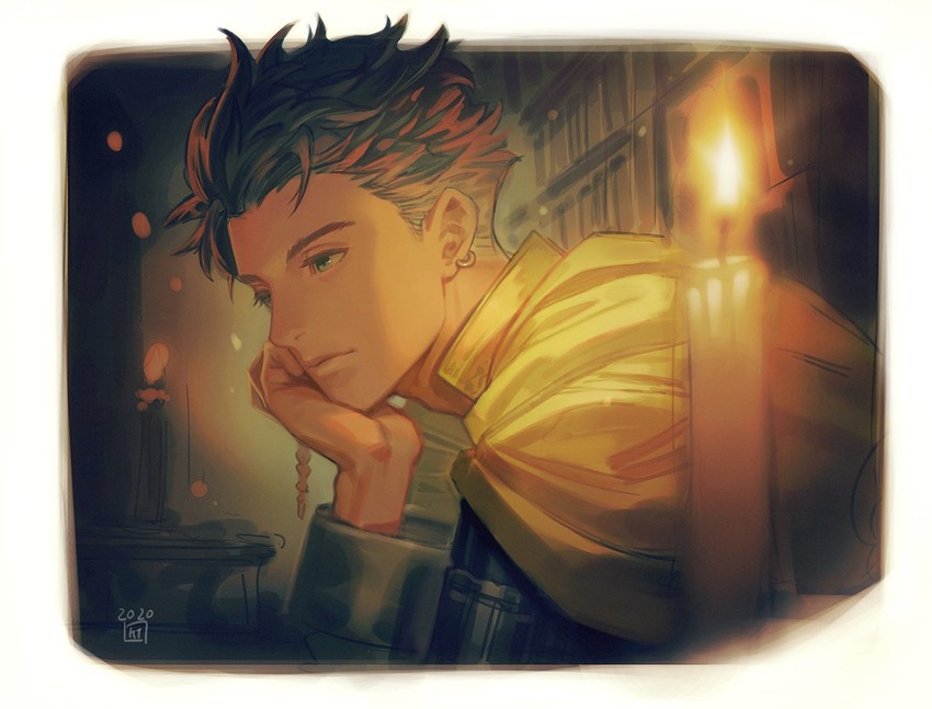 claude von riegan (fire emblem and 1 more) drawn by kanataria