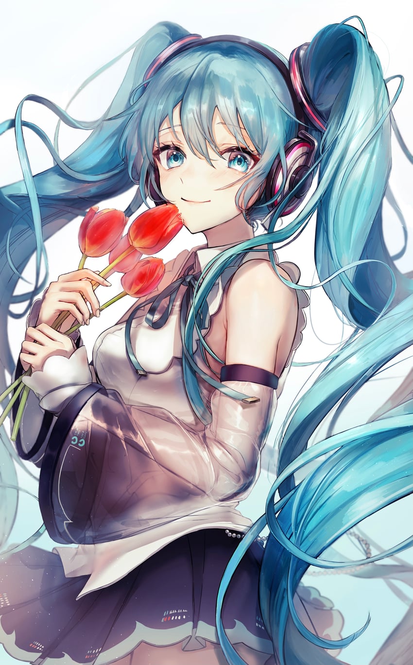 hatsune miku (vocaloid and 1 more) drawn by pipi_(pipinavigation)