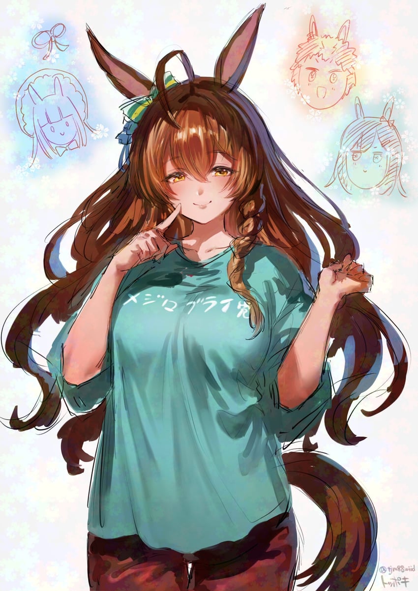 mejiro dober, mejiro bright, and mejiro ryan (umamusume) drawn by tjm88wiid