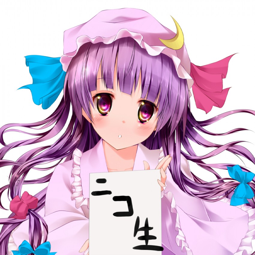 patchouli knowledge (touhou and 1 more) drawn by nironiro