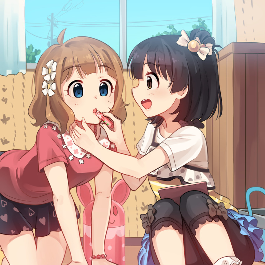 suou momoko and nakatani iku (idolmaster and 1 more) drawn by kamille_(vcx68)