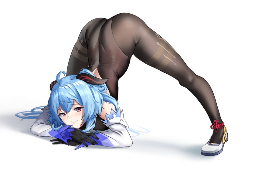 ganyu (genshin impact) drawn by dvdraw
