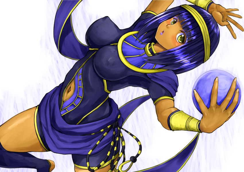menat (street fighter and 1 more) drawn by ryoushun