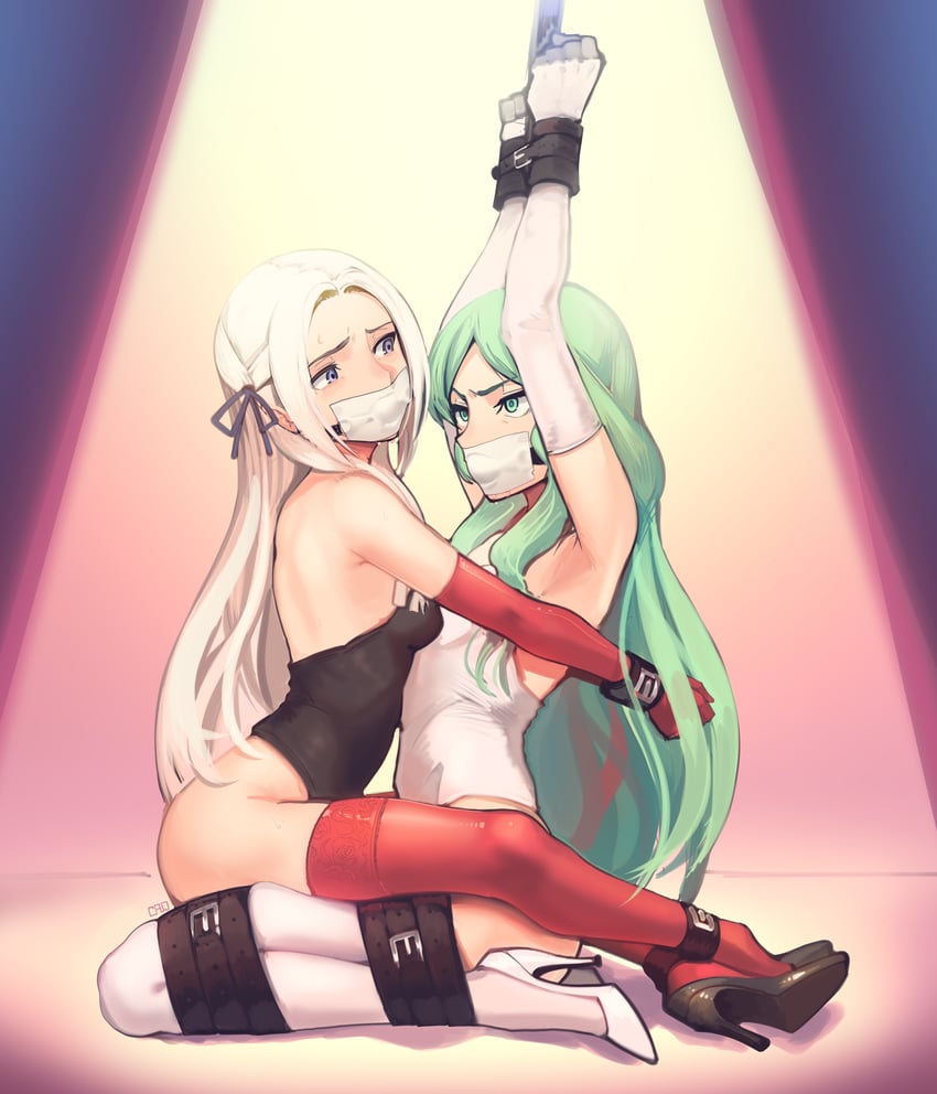 edelgard von hresvelg and rhea (fire emblem and 1 more) drawn by cad_(caddo)