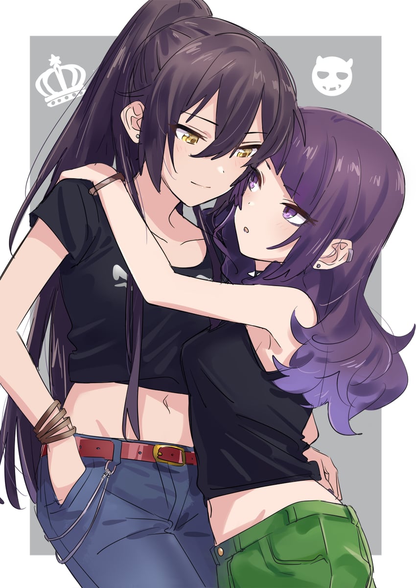 shirase sakuya and tanaka mamimi (idolmaster and 1 more) drawn by yomosaka