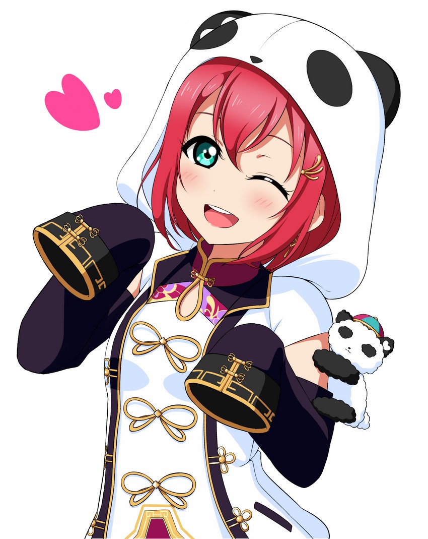 kurosawa ruby (love live! and 1 more) drawn by hachinatsu