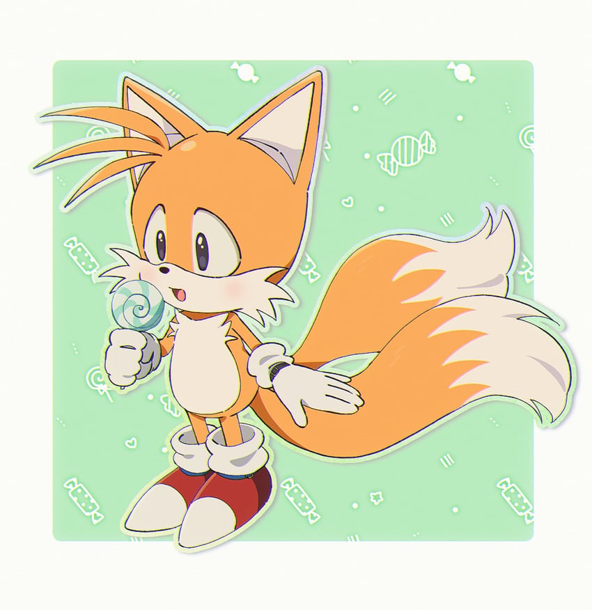 tails and classic tails (sonic and 1 more) drawn by banri_0917