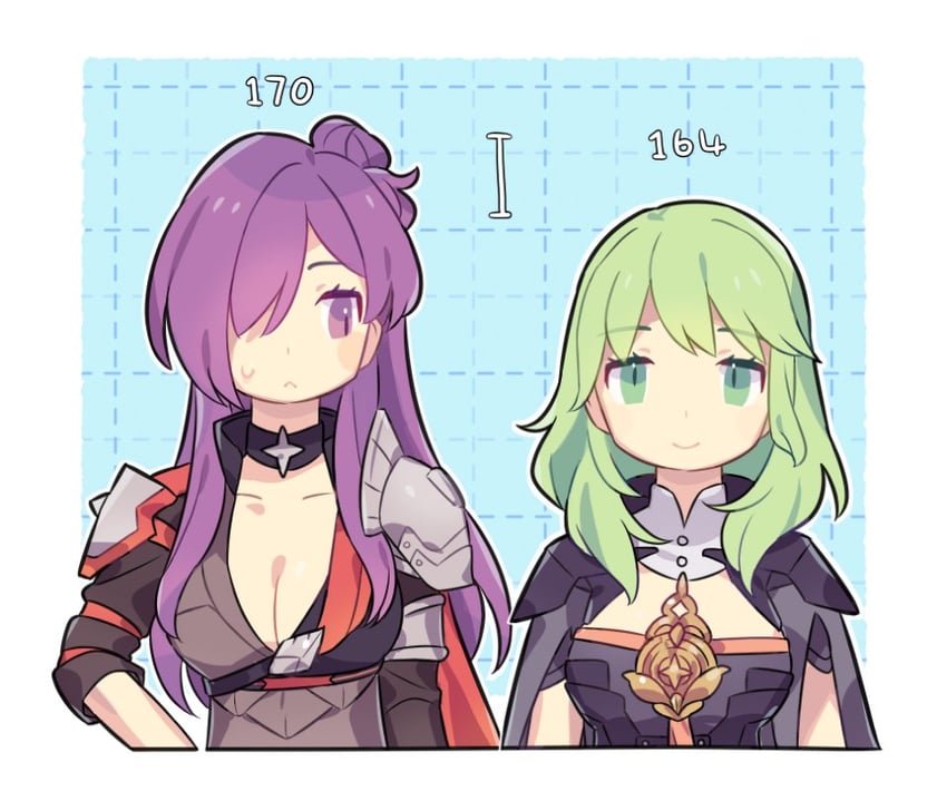 female byleth and female shez (fire emblem and 2 more) drawn by haconeri