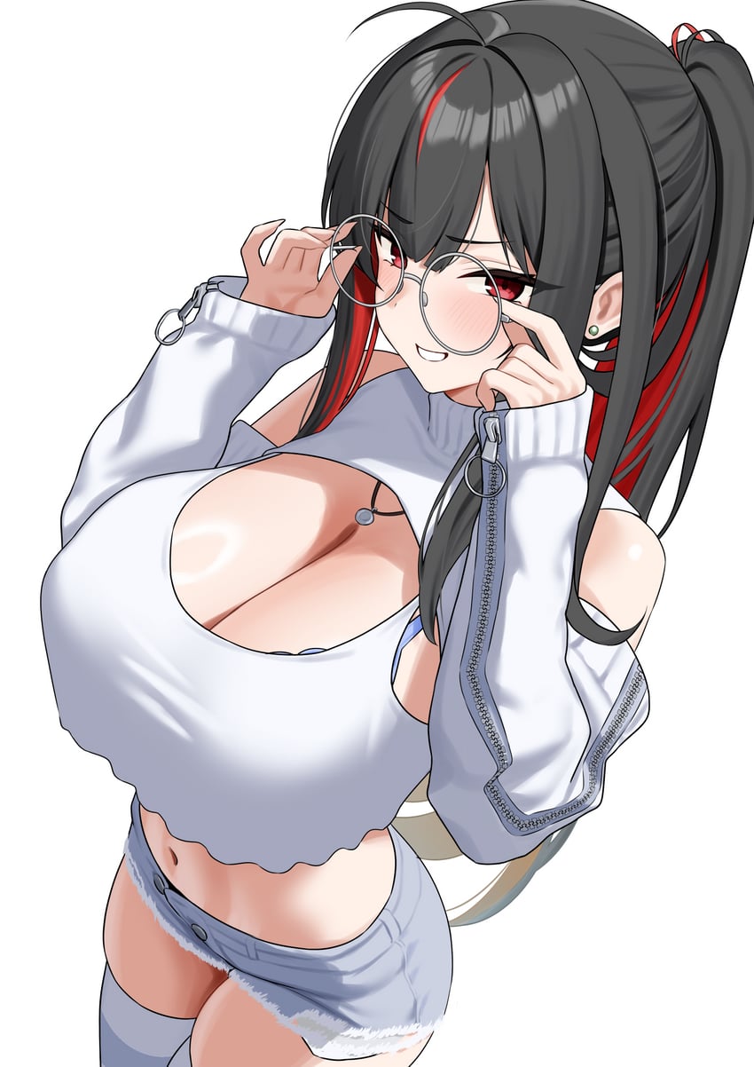 moran (goddess of victory: nikke) drawn by xi_oshir1