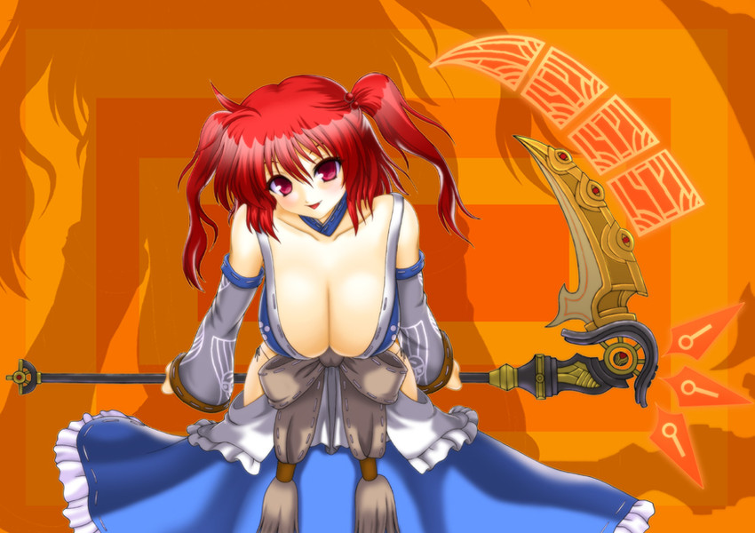 onozuka komachi (touhou and 2 more) drawn by asamura_hiori