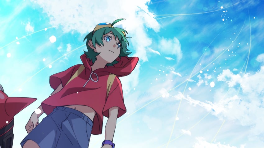 gatchmon and shinkai haru (digimon and 1 more) drawn by oddnoise