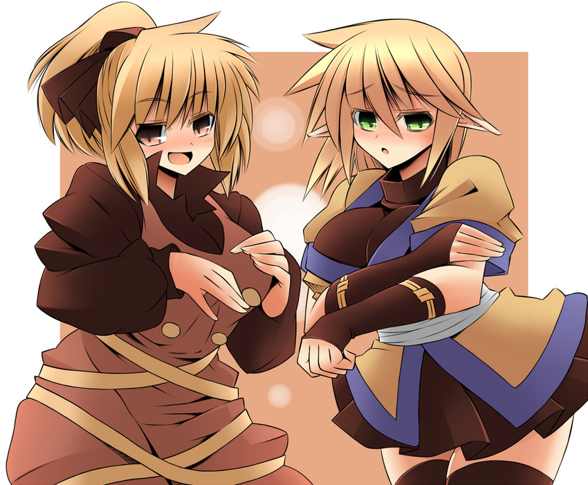 mizuhashi parsee and kurodani yamame (touhou) drawn by ueda_katsuhito